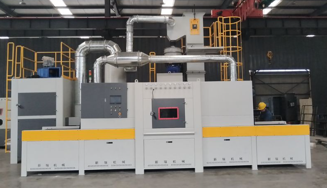 广东工件喷砂不均匀？一台自动喷砂机就能解决