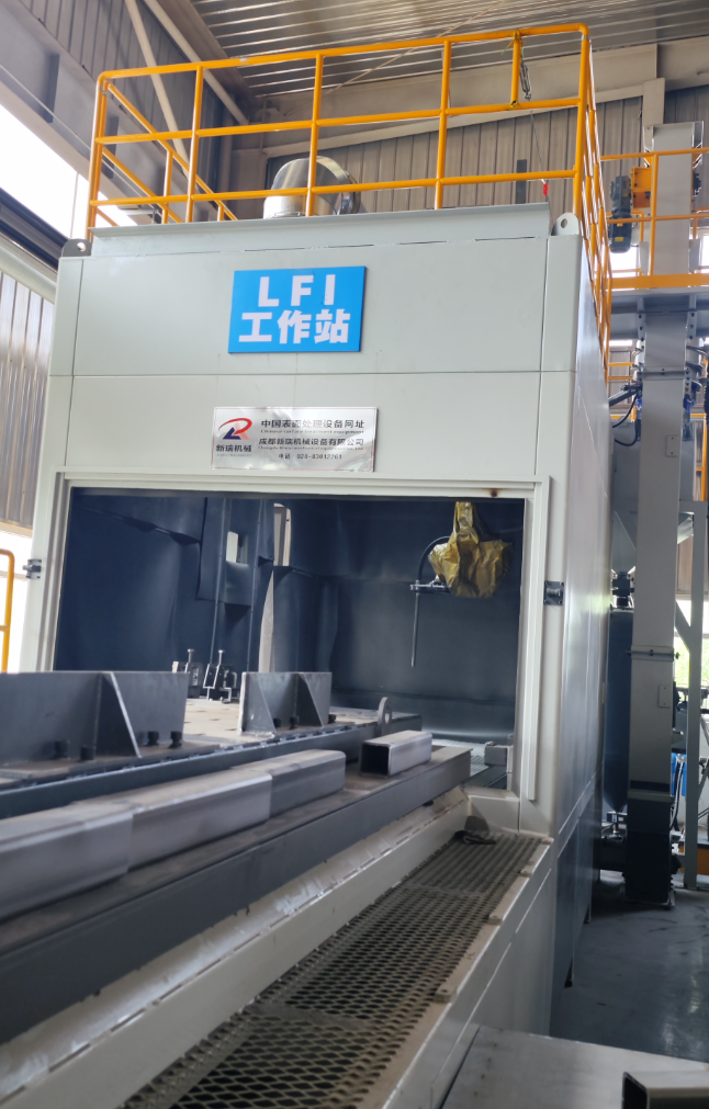 广东大口径喷砂机 适合大型工件处理